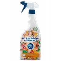 Универсальное средство для чистки туалета и ванной комнаты Ambi Pur WC Botanical Fragrances Цитрус и водяная лилия, 750 мл
